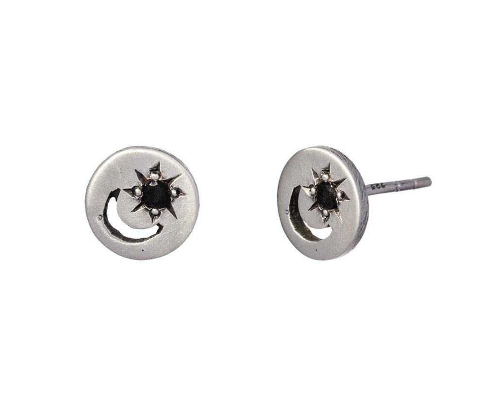 Moon Disc Studs - TWISTonline 