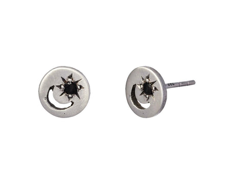 Moon Disc Studs - TWISTonline 
