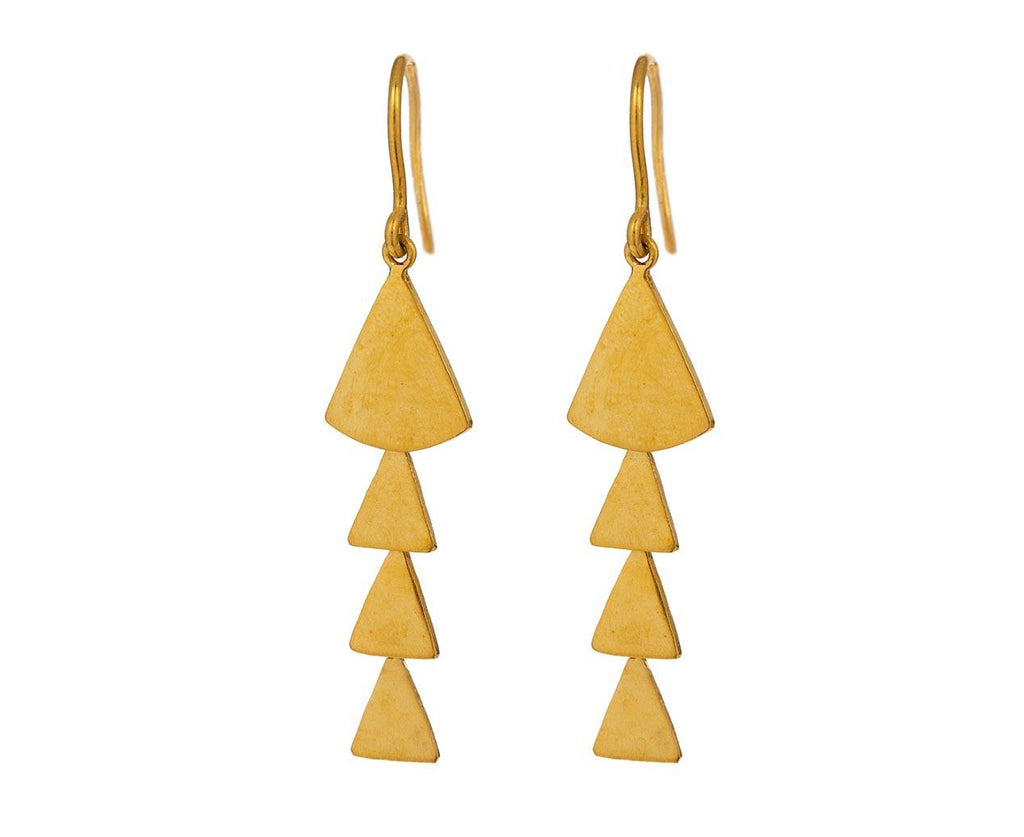 Long Fan Cascade Earrings - TWISTonline 