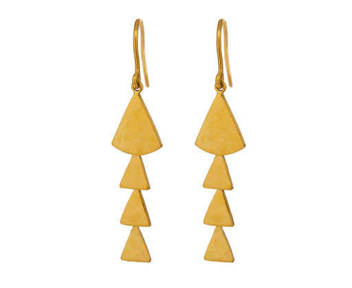 Long Fan Cascade Earrings - TWISTonline 