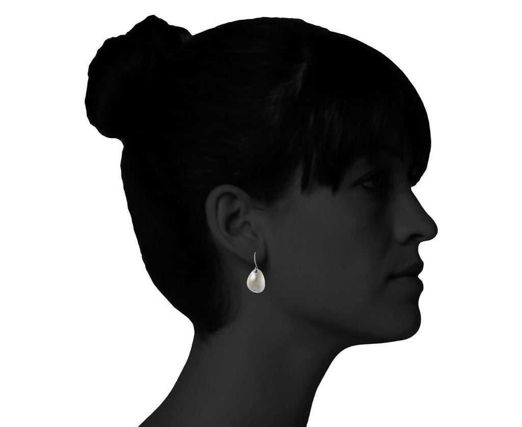 Organic Dome Drop Earrings - TWISTonline 