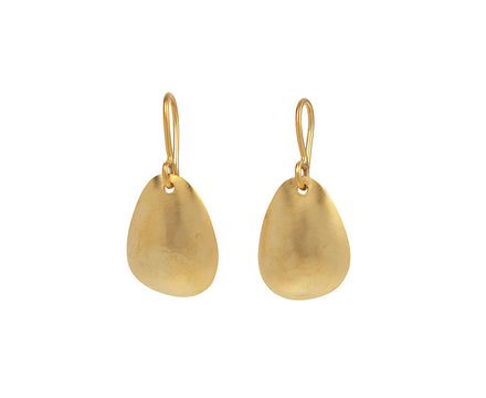 Domed Drop Earrings