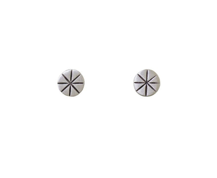 Etched Star Post Earrings - TWISTonline 