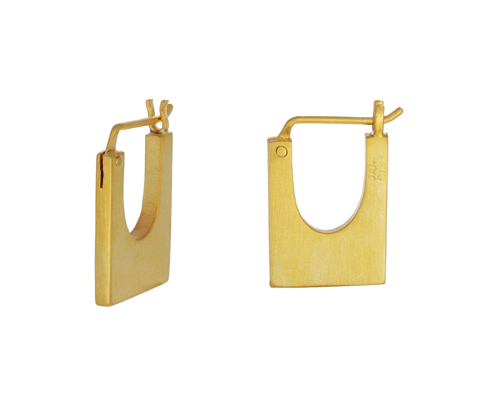 Rectangle Hoop Earrings – Robyn Real Jewels | South Africa Online Shop (SA)