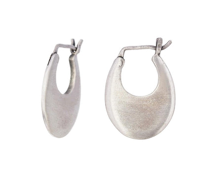 Small Oval Hoop Earrings - TWISTonline 