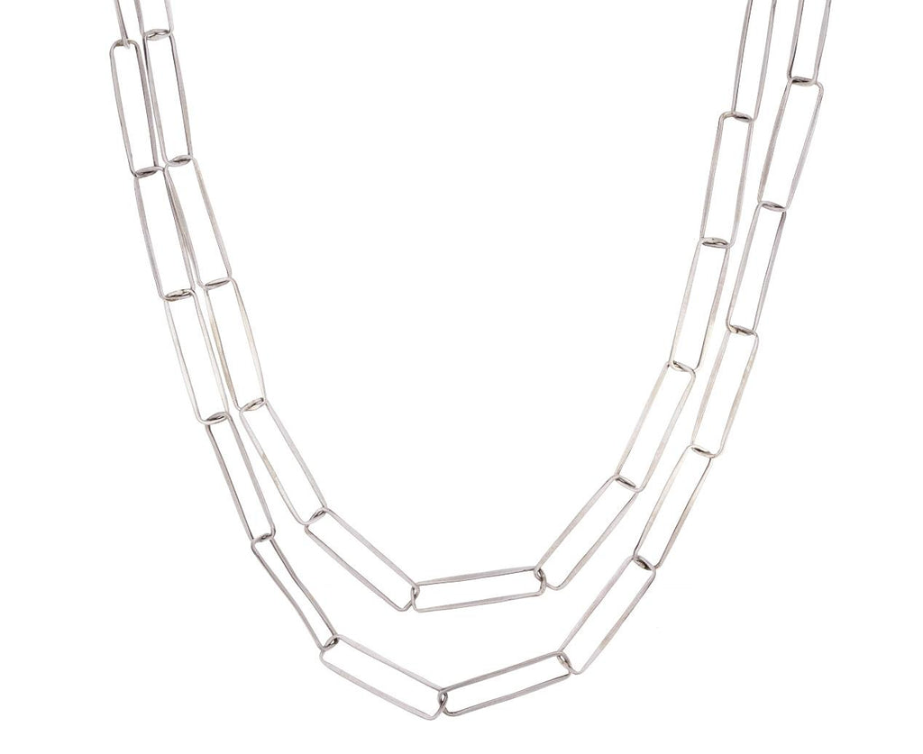 Sterling Silver Long Paper Clip Link Chain - TWISTonline 