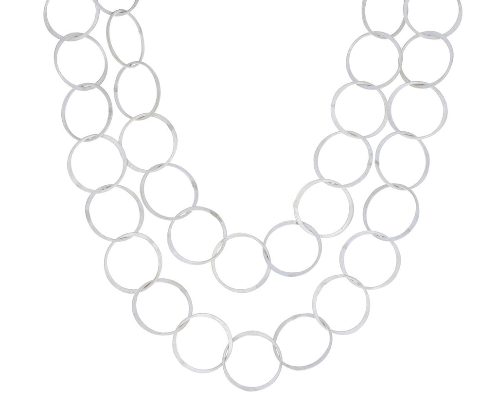 Sterling Silver Bubble Link Necklace