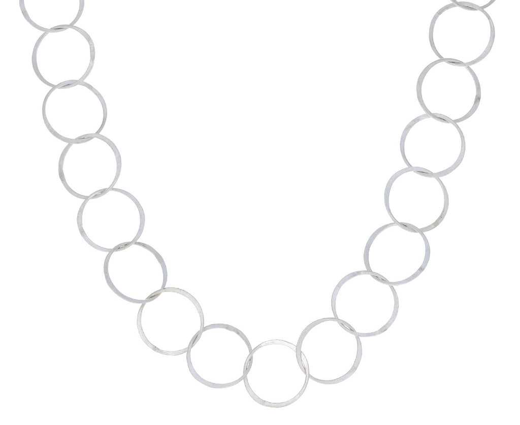 Sterling Silver Bubble Link Necklace