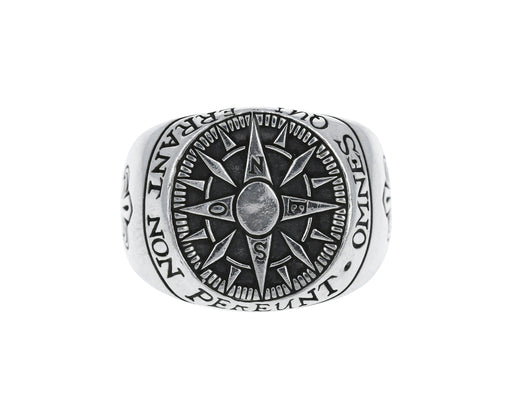 Compass Signet Ring