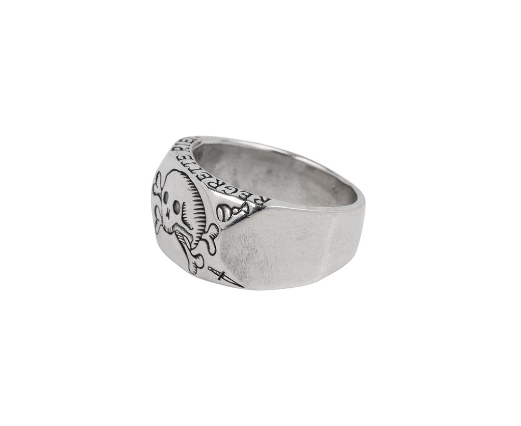 Digby & Iona Edith Signet Ring Side View