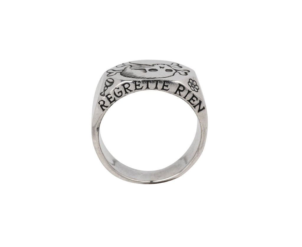 Digby & Iona Edith Signet Ring Top View