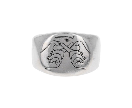 Infinity and The Stars Signet Ring