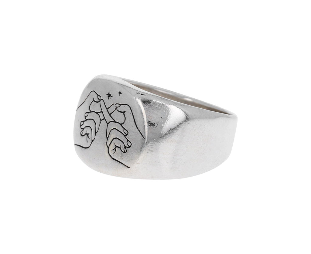 Infinity and The Stars Signet Ring