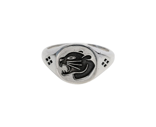 Panther Signet Ring