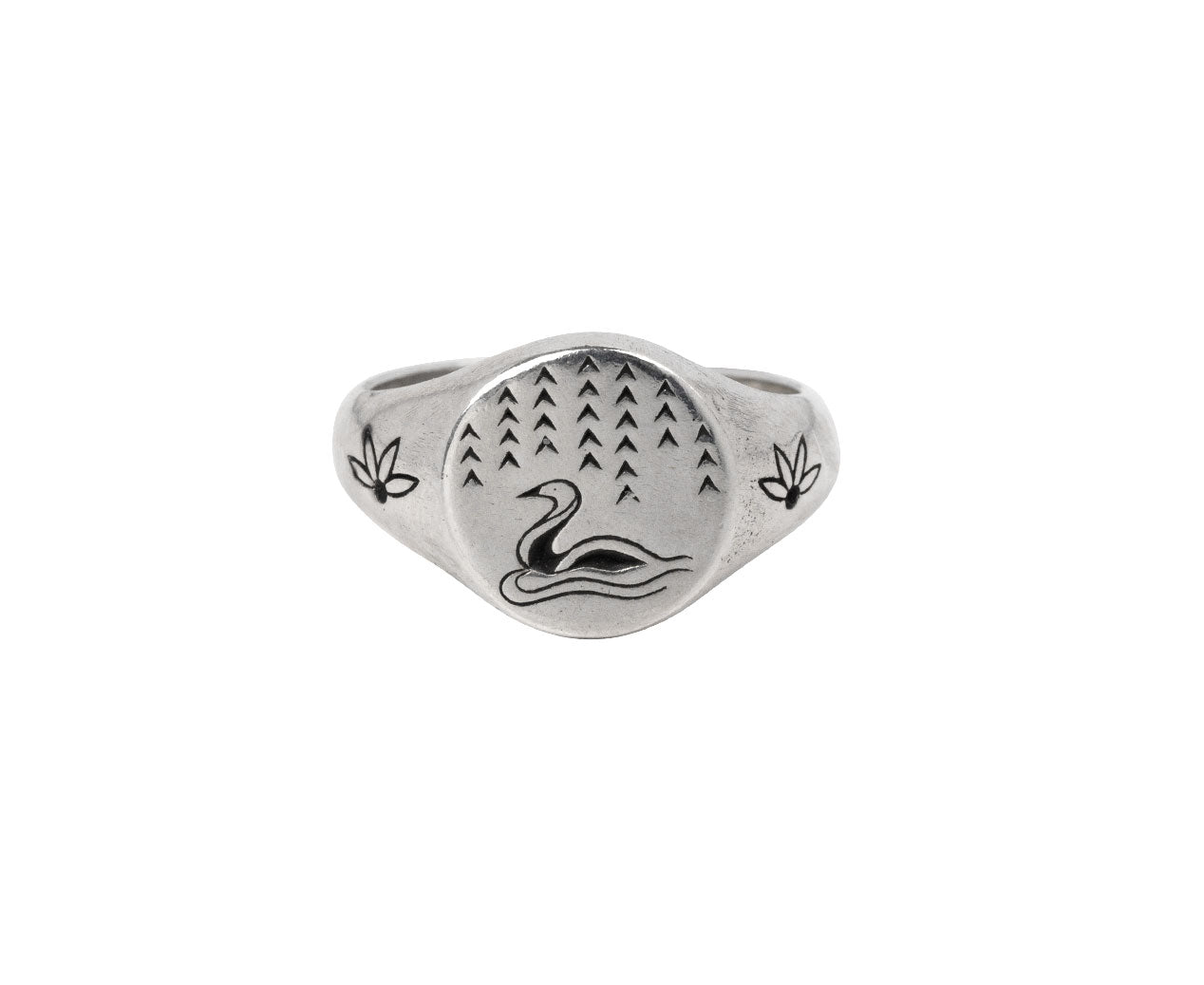 国産品 Digby & Iona Weeping Willow Signet Ring アクセサリー