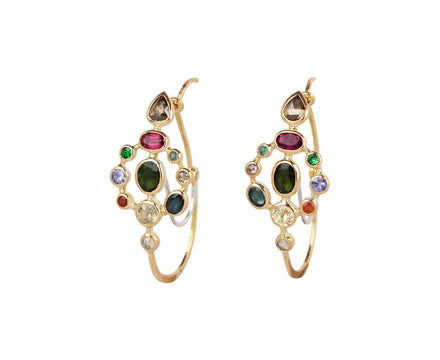 Boucles D'Oreille Poissardes Earrings
