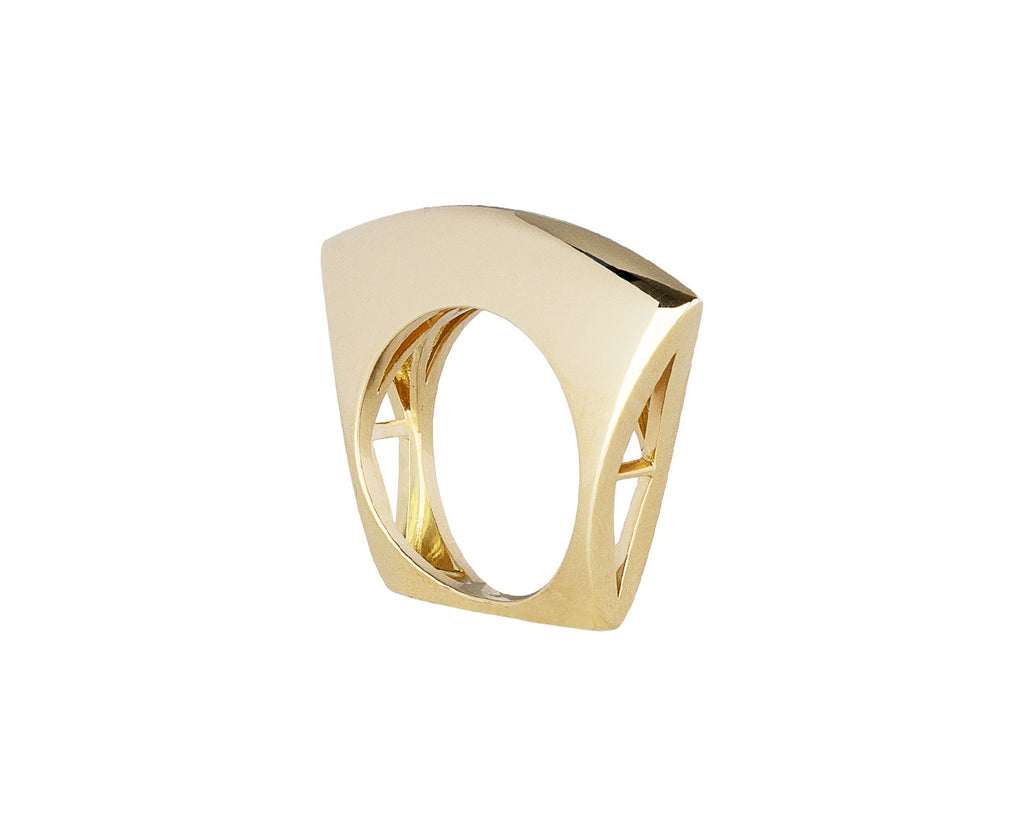 Gold Lotus Ring
