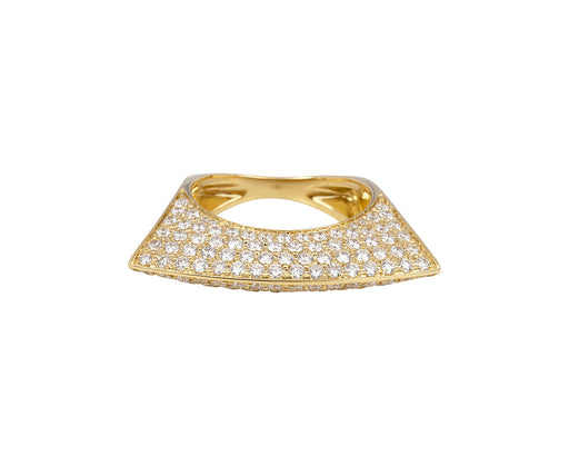 Diamond Lotus Ring