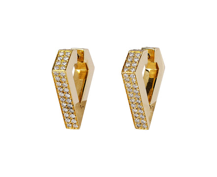 Brut Diamanti Hoop Earrings