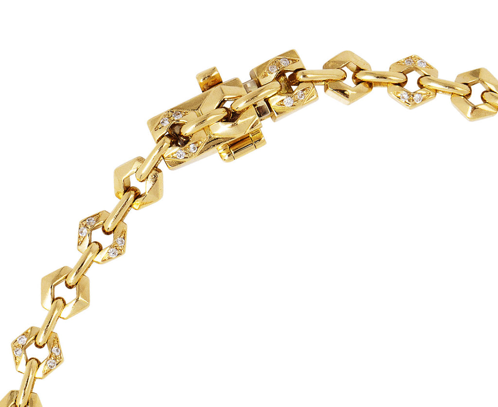 Diamond Bond Mini Chain Bracelet