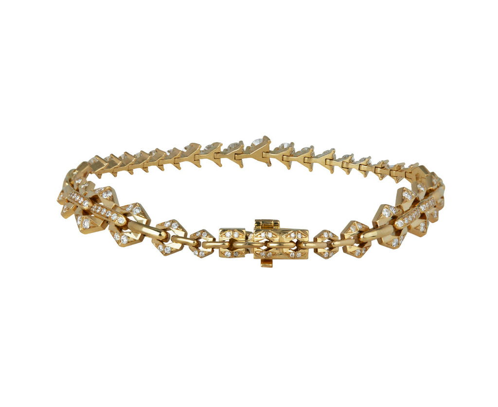 Dries Criel Diamond Bond Flow Bracelet Back Clasp