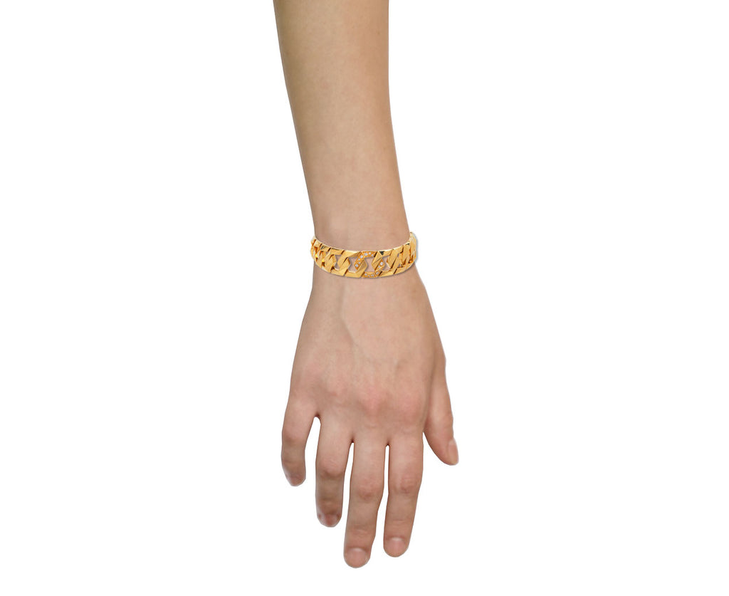 Dries Criel Medium Bond Bracelet with Diamonds