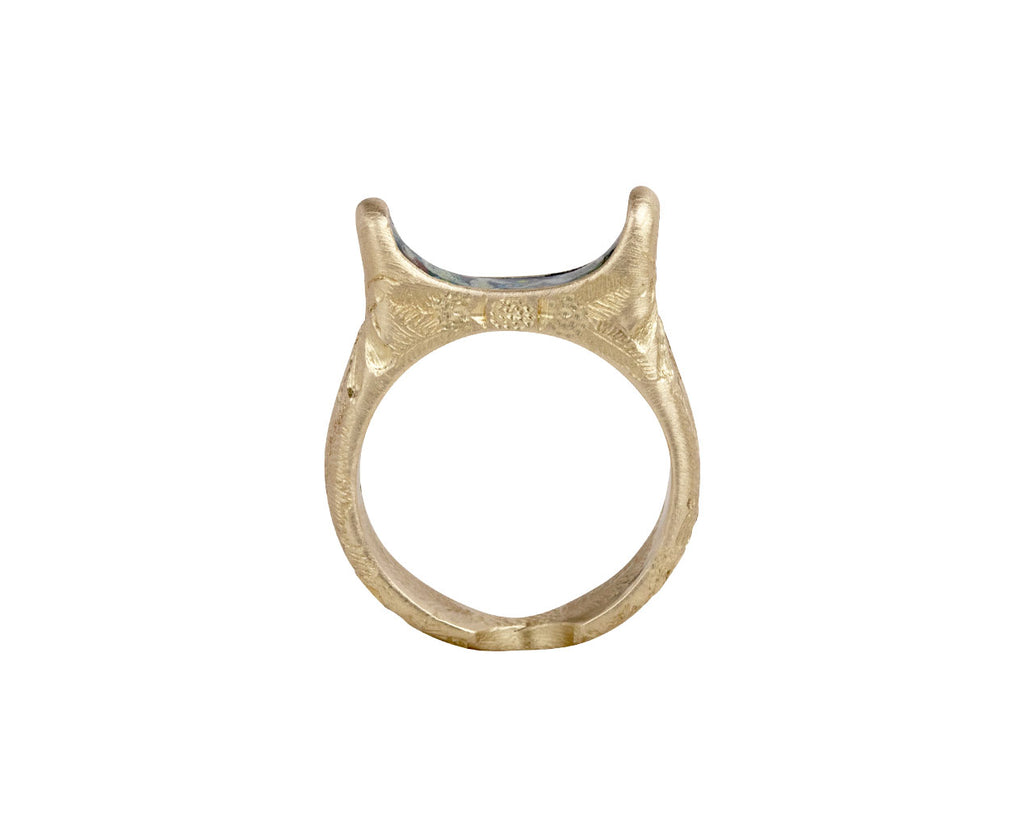 ELIRD Gold Portal Ring Top