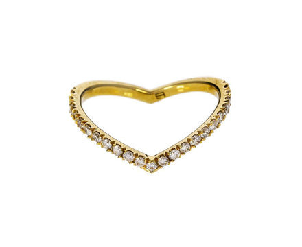 Yellow Gold Champagne Diamond Sergeant Ring - TWISTonline 