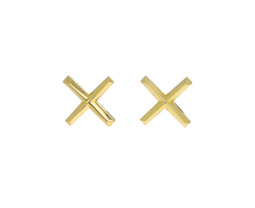 X Post Earrings