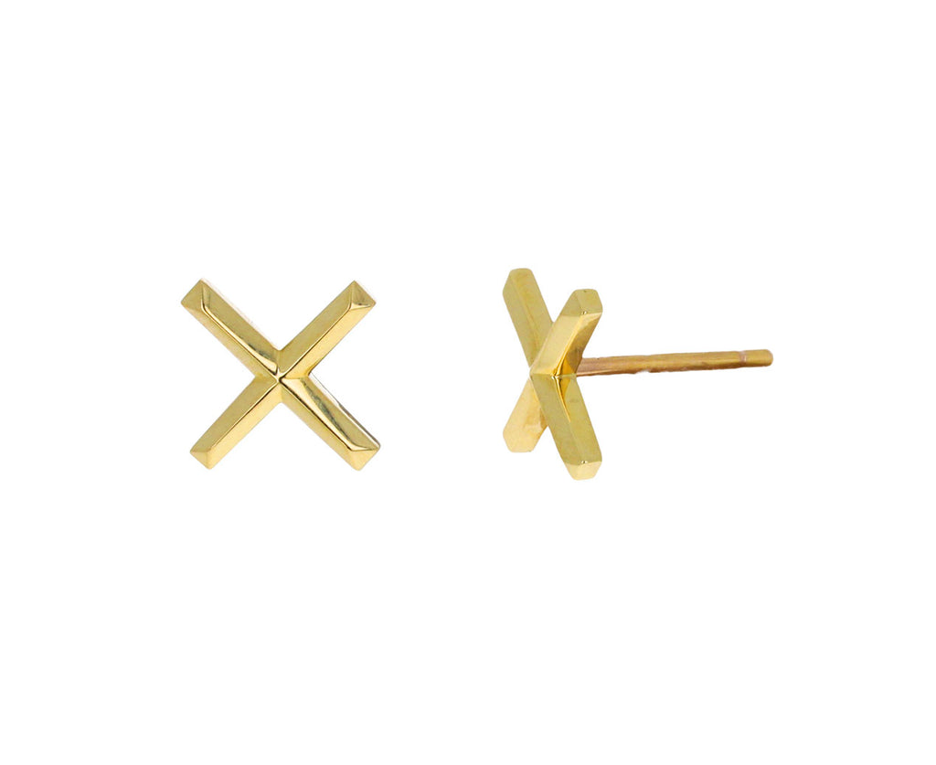 X Post Earrings
