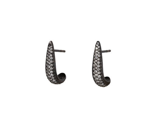 Eva Fehren Diamond Claw Stud Earrings