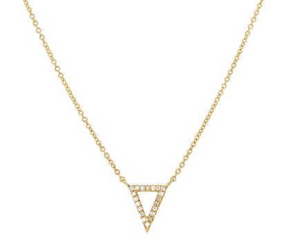 Diamond Apex Pendant Necklace