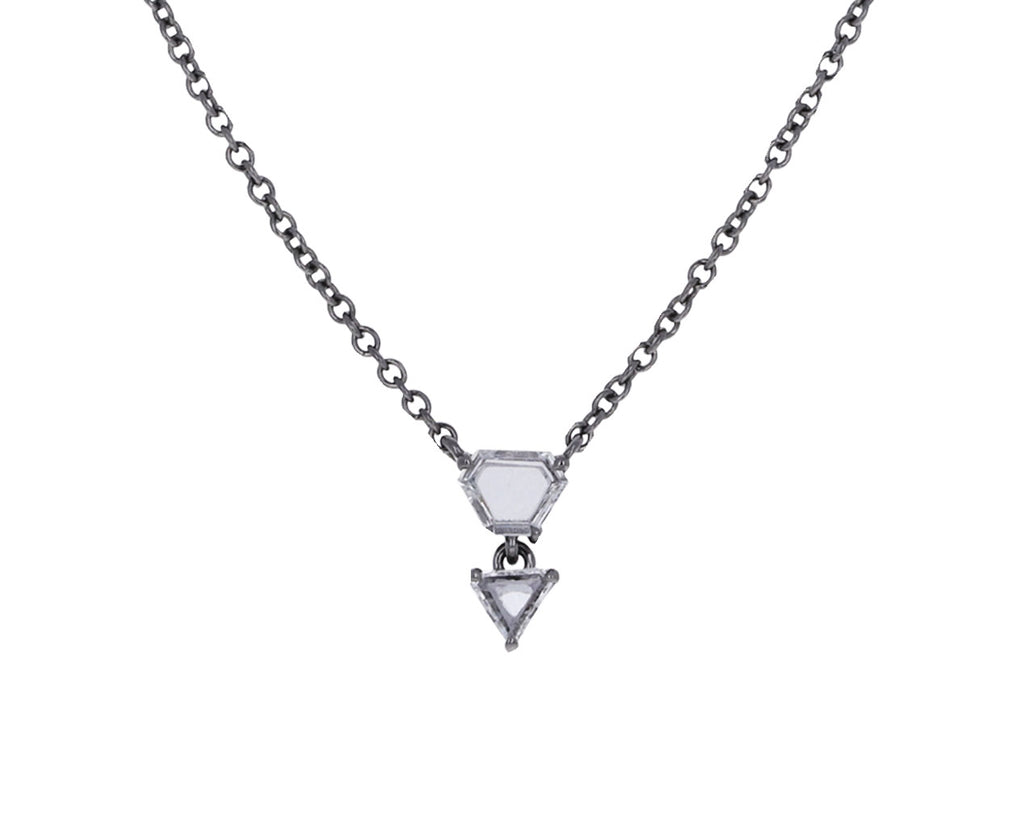 Portrait Cut Diamond Prism II Pendant Necklace