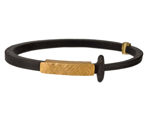 Gold Collar Nail Bracelet - TWISTonline 