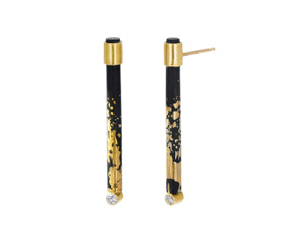 Small Diamond Stick Earrings - TWISTonline 