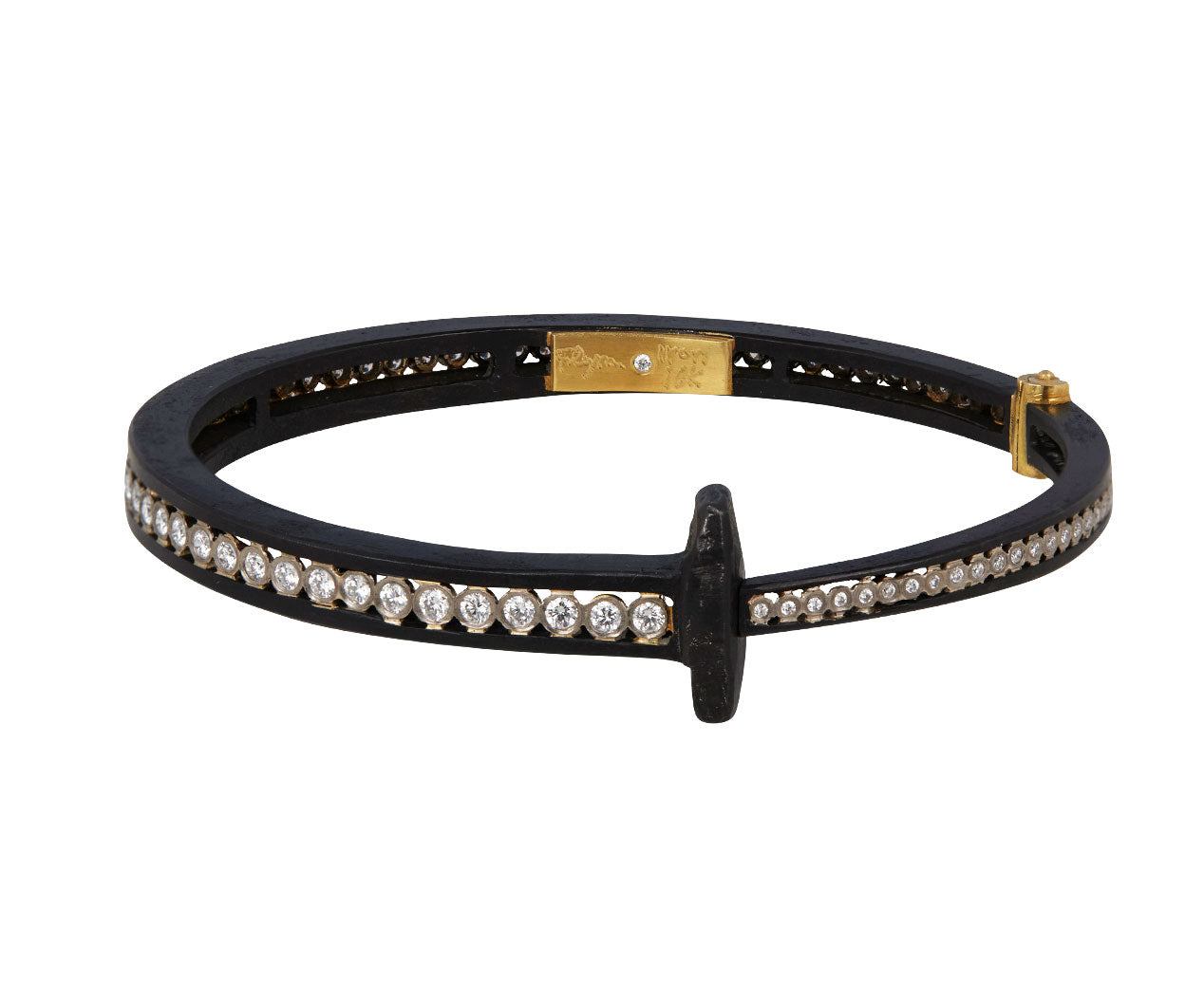 Pat Flynn Full Stripe Diamond Nail Bracelet