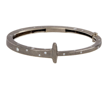 Pat Flynn White Gold Diamond Sprinkle Bracelet