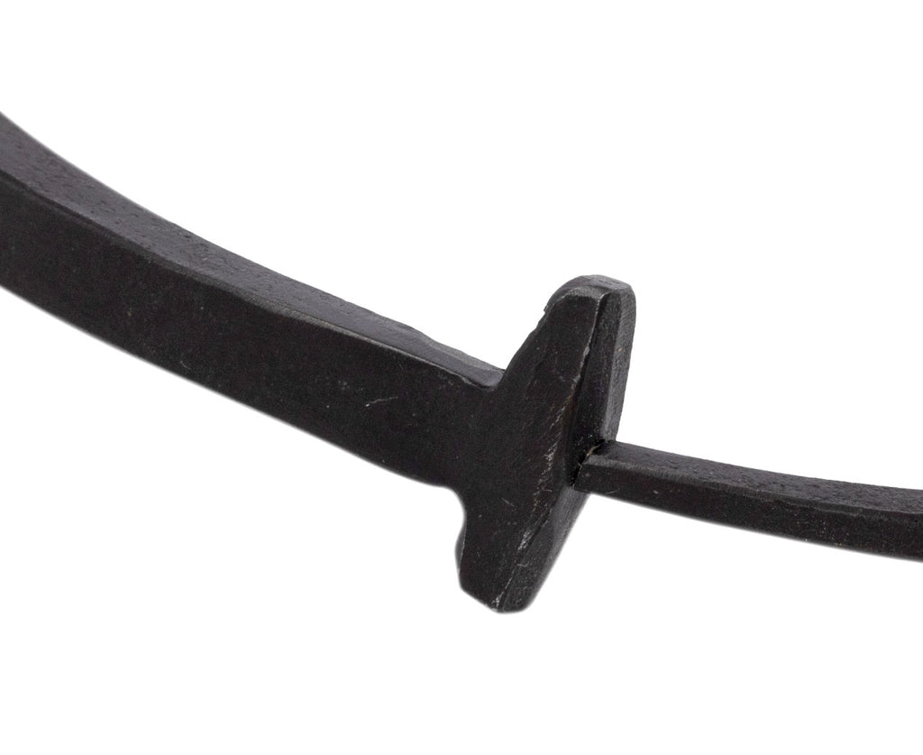 Pat Flynn Men's Plain Nail Bracelet Close Up