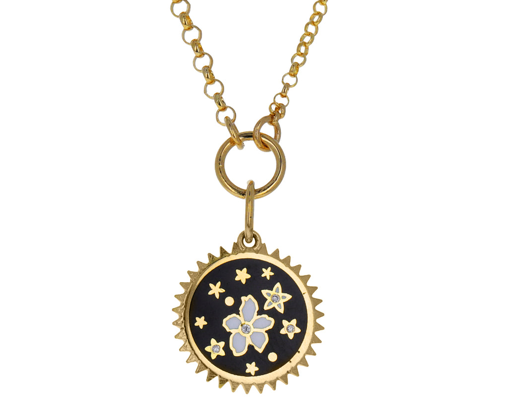 Small Mixed Belcher Resilience Pendant Necklace