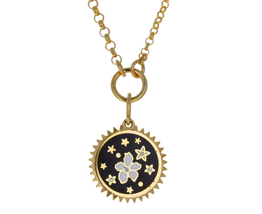 Small Mixed Belcher Resilience Pendant Necklace