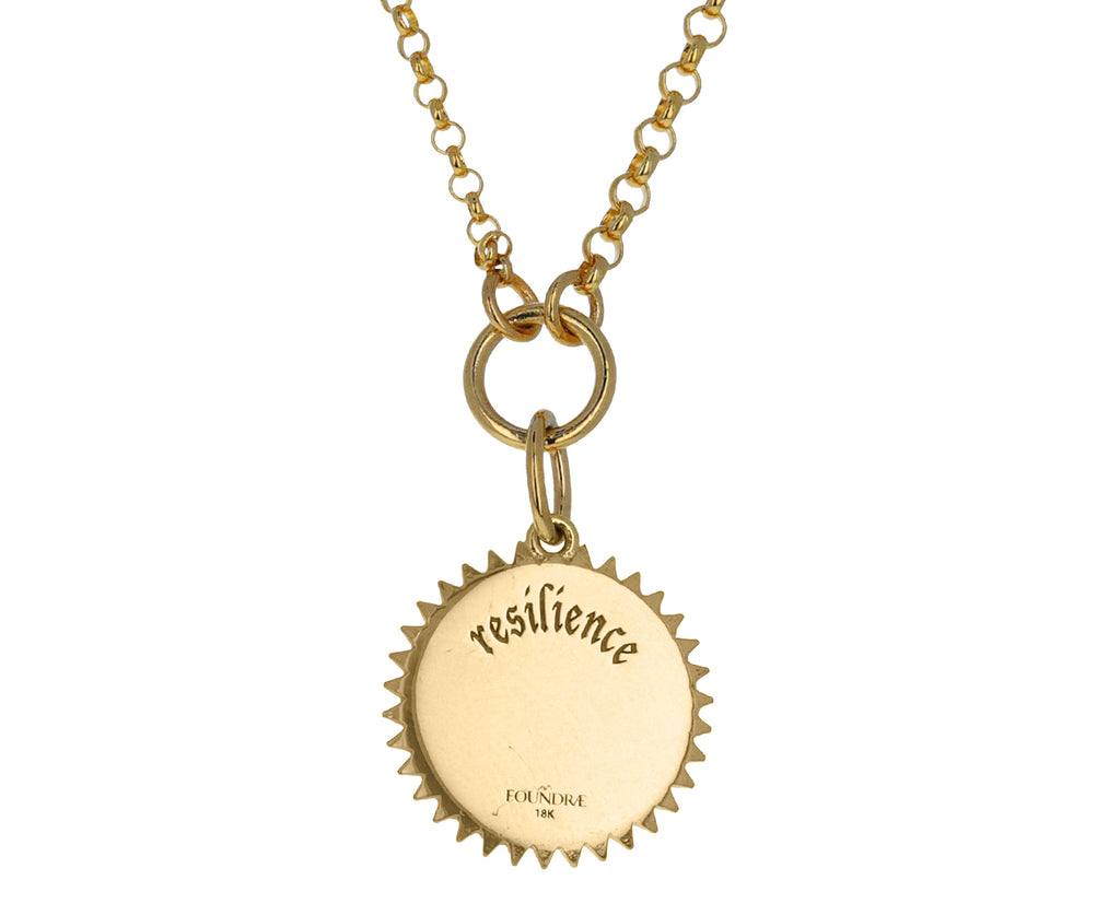 Small Mixed Belcher Resilience Pendant Necklace