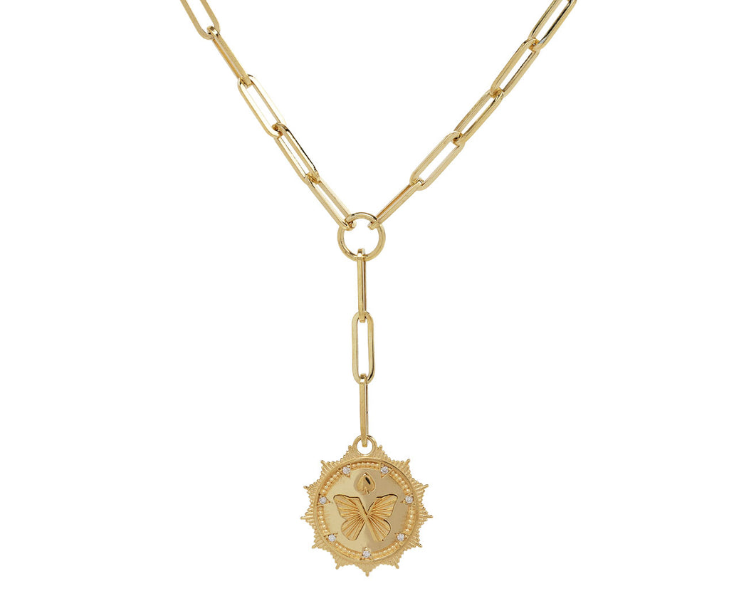 Medium Reverie Medallion Classic Fob Clip Chain Necklace