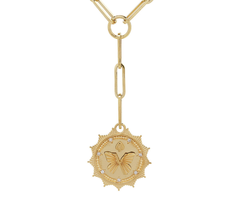 Medium Reverie Medallion Classic Fob Clip Chain Necklace