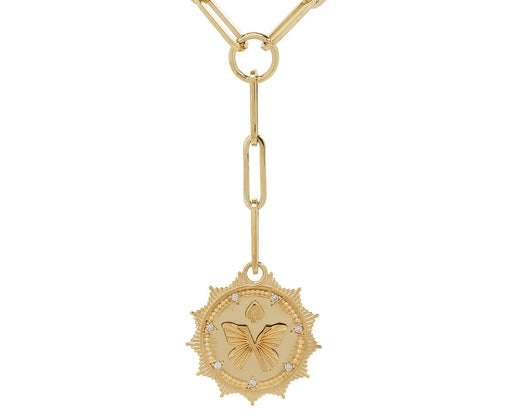 Medium Reverie Medallion Classic Fob Clip Chain Necklace