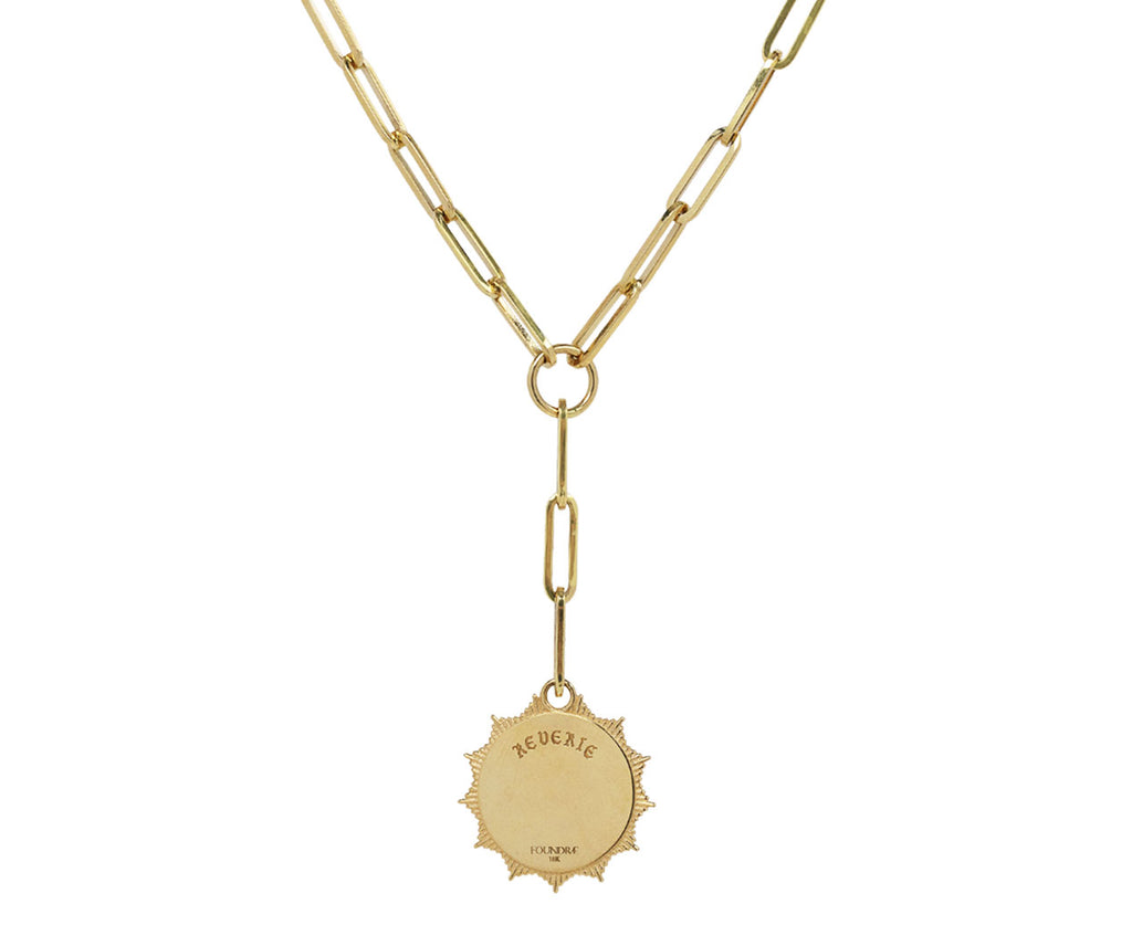Medium Reverie Medallion Classic Fob Clip Chain Necklace