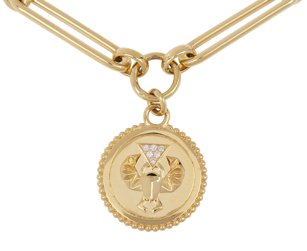 Baby Protection Medallion Extended Clip Bracelet