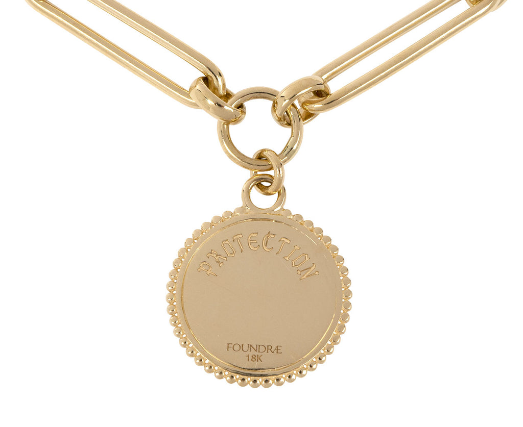 Baby Protection Medallion Extended Clip Bracelet