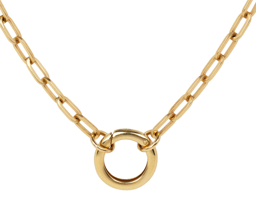 Foundrae 22" Refined Clip Chain with Chubby Annex Link Close Up