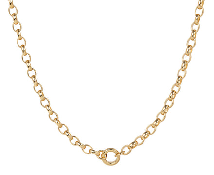 Foundrae Jewelry Heavy Belcher Chain with Mini Chubby Annex Link