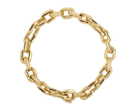 Foundrae Small Strong Hearts Love Link Chain Bracelet